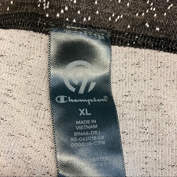 CHAMPION  Sz XL Ombre Tiny Dots Leggings Activewear Tights w/ Pockets - Picture 7 of 7